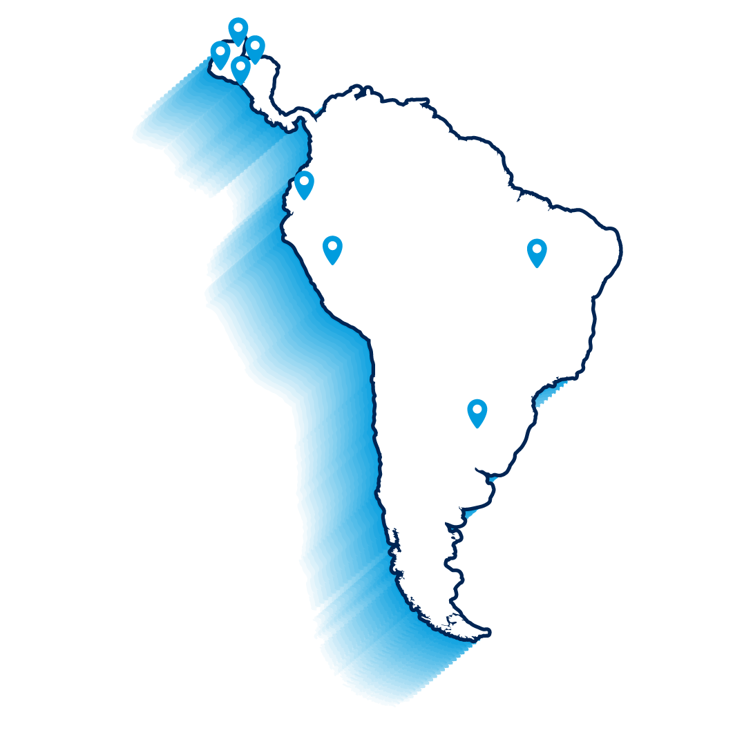 Presencia en Latinoamérica