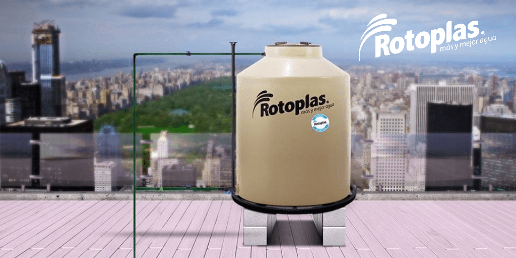 cómo funciona un tinaco rotoplas
