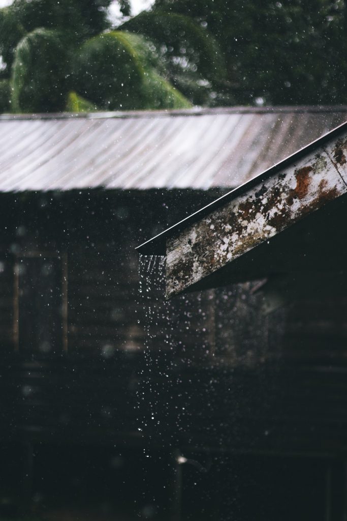 agua de lluvia